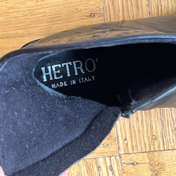 Black square toe boots - Bought in Italy - Picture 9 of 9